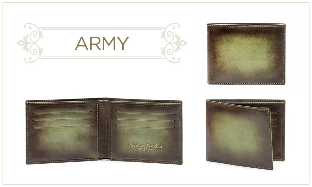 Andres Sendra Wallet: Army