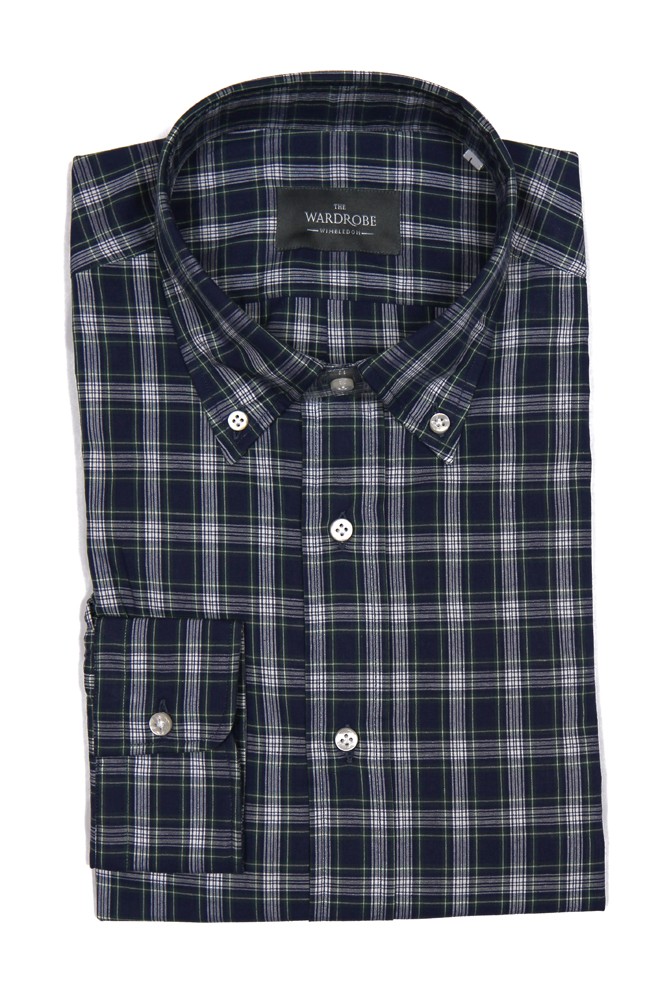 The Wardrobe Casual Shirt: Gordon Plaid