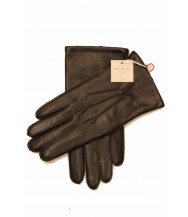 Dents: Brown Handsewn Cashmere Lined Hairsheep Leather Gloves